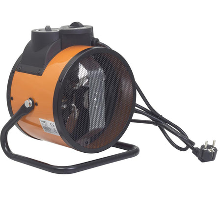 Stufa Elettrica Ceramica Industriale 3000W Termoventilatore Portatile Inclinabile