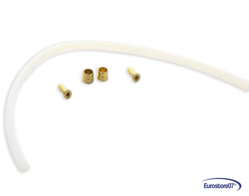 macchina caffe' Tubo ptfe - 30cm + 2 boccole 2 rinforzi Ø 4*6mm