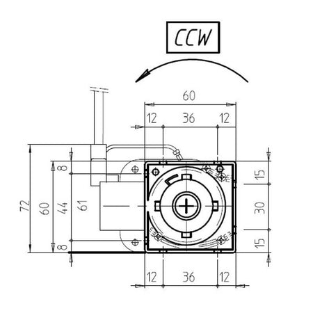 Ventola tangenziale FERGAS 4F32578 stufe a pellet 14706051