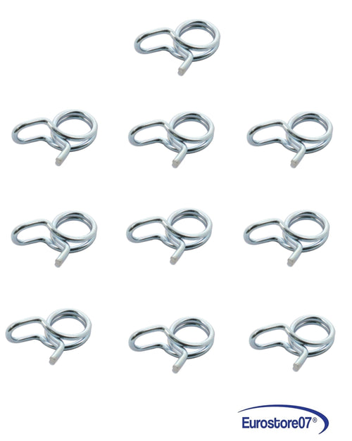 macchina caffe' Fascetta stringitubo a molla Ø7mm Ø7,5mm -- pz 10