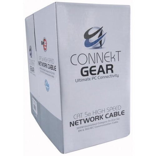 DP Building Systems 28-0305UG cavo di rete Grigio 305 m Cat5e U/UTP [UTP] (305m CAT5e UTP Stranded Network Cable Drum - 24AWG - Grey)