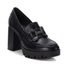 XTI Mocassino donna con tacco nero 14347101
