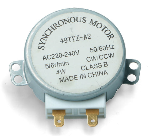 MOTORINO SINCRONO 4W 5/6rpm PER FORNO MICROONDE 220 VOLT 2 CONTATTI
