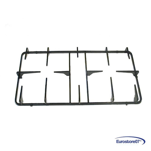 LOFRA GRIGLIA PER CUCINA A GAS SMALTATA NERA 505 X 258 mm. 2 FUOCHI