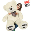 Peluche Orso Gigante XXL 140cm Orsacchiotto Morbido Beige per Bambini