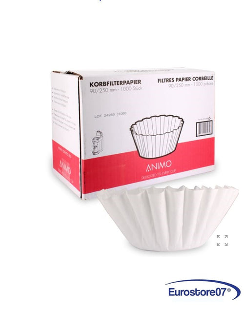 Macchina caffe' Filtro carta a cesto Ø90/250mm - Animo 01088 PZ 1000