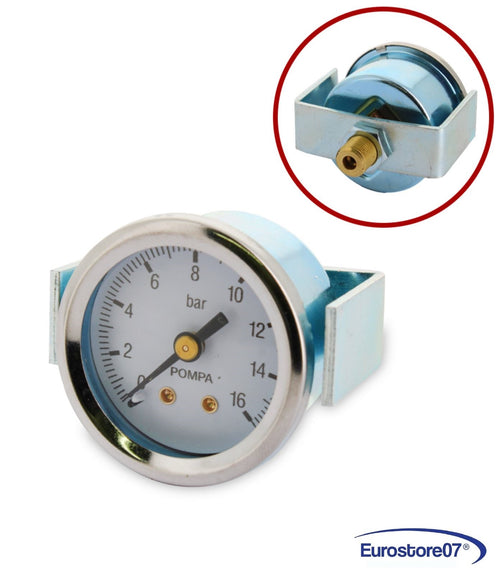 BEZZERA MACCHINA CAFFE BAR Manometro pompa Ø39mm 0÷16bar attacco 1/8m 7432523