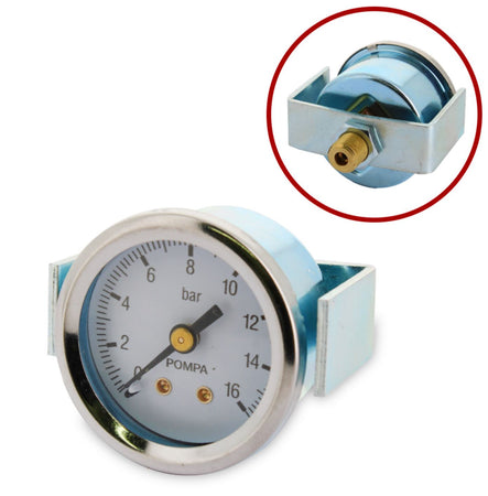 BEZZERA MACCHINA CAFFE BAR Manometro pompa Ø39mm 0÷16bar attacco 1/8m 7432523