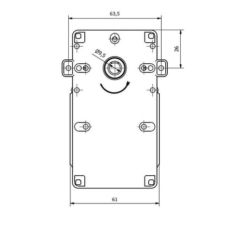 Motoriduttore Kenta K9113000 stufe a pellet 14702085