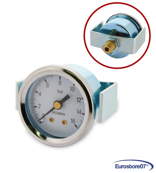 ECM MACCHINA CAFFE BAR Manometro pompa Ø39mm 0÷16bar attacco Ø1/8 m B7432517