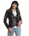 Classic 712 - Giacca Donna Testa di Moro in vera pelle