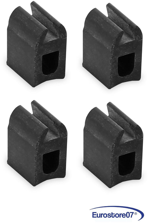 Piedino in gomma per griglie base 10x8 mm altezza 13,5 mm adattabile rex pz 4
