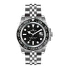 Orologio LORENZ uomo Luminous datario acciaio / nero