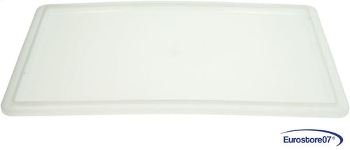 RISTORAZIONE PROFESSIONALE COPERCHIO VASCHETTA PIZZA BIANCA 600x400h20mm
