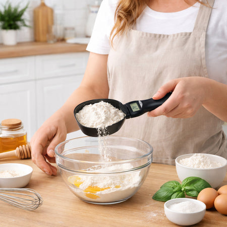 Mini Bilancia da Cucina Digitale 800gr Cucchiaio Misuratore per Dieta