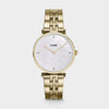 Cluse - Orologio Triomphe Steel White Pearl, Gold Colour