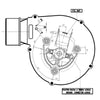 Estrattore - aspiratore fumi FERGAS I260912-00 stufe a pellet 14706006