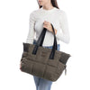 XTI Borsa donna in nylon cachi 18433902