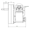 Motoriduttore Kenta K9177290 stufe a pellet 14702067