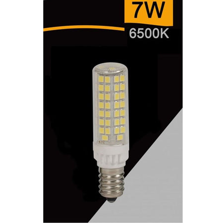 Lampadina Led E14 7w 820lm Tubolare Luce Naturale Fredda Calda Sparac-e14-7w-ce2