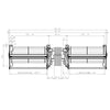 Ventilatore tangenziale doppio per stufa a pellet 14706067