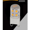 Lampadina Tubolare Led G9 2.5 W 280 Lm Luce 3000k 4000k 6500k Sparac-g9-2.5w-ce1