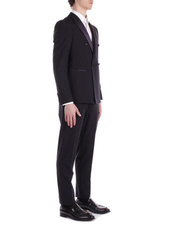 Emporio Armani Abiti Nero antracite da uomo