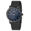 Orologio CHRONOSTAR uomo Polaris multi acciaio brunito / blu