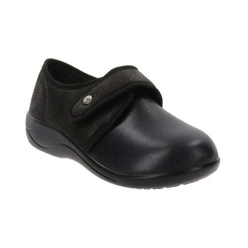 CINZIA SOFT Pantofola donna chiusa con strappo nera NC2394 003