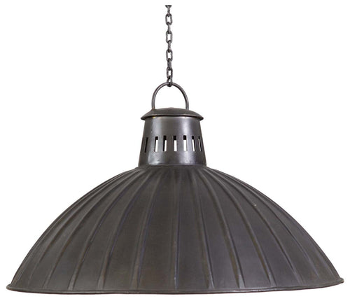 Biscottini Biscottini Lampadario Sospensione Industrial 49x31 Ferro Nero Anticato non