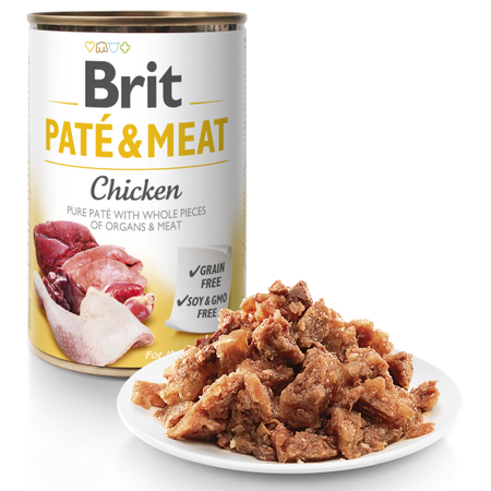 Brit Paté Cani adulti Pollo 400 gr