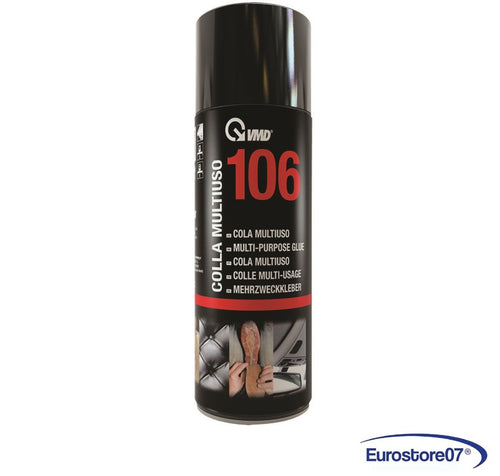 COLLA MULTIUSO SPRAY ML.400 106 spray dotato di valvola regolabile