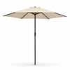 Ombrellone Giardino 2.7 mt con Palo Centrale AirVent Telo Poliestere Resistente Beige