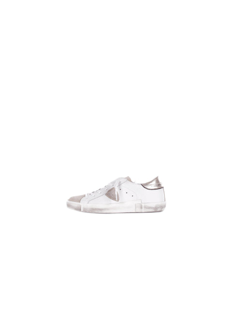 Philippe Model Sneakers Bianco oro da donna
