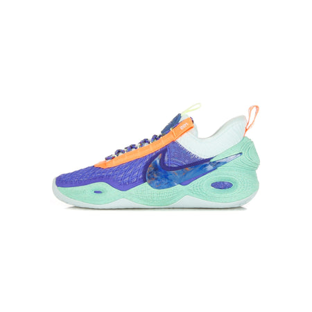NIKE NBA Scarpa Bassa Uomo Cosmic Unity "amalgam" Sapphire/green Glow/atomic Orange da uomo