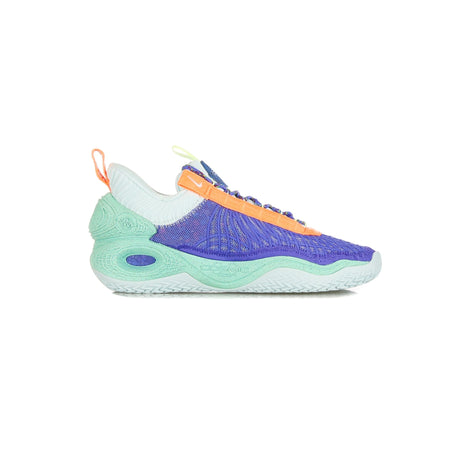 NIKE NBA Scarpa Bassa Uomo Cosmic Unity "amalgam" Sapphire/green Glow/atomic Orange da uomo