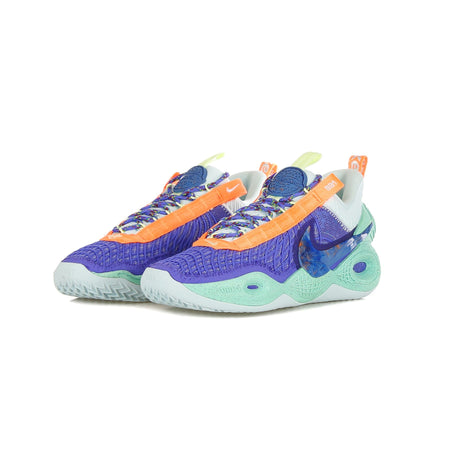 NIKE NBA Scarpa Bassa Uomo Cosmic Unity "amalgam" Sapphire/green Glow/atomic Orange da uomo