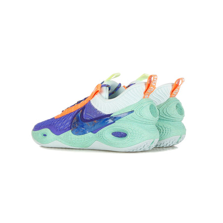 NIKE NBA Scarpa Bassa Uomo Cosmic Unity "amalgam" Sapphire/green Glow/atomic Orange da uomo