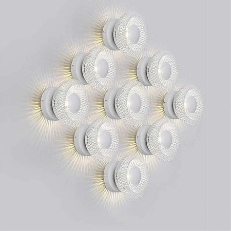 Applique Da Muro Stile Industriale Lampada Decorativa In Metallo Attacco G9 Aq48