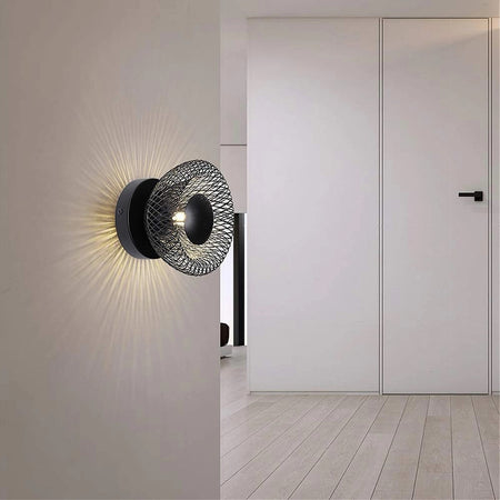 Applique Da Muro Stile Industriale Lampada Decorativa In Metallo Attacco G9 Aq48