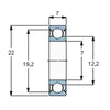 Cuscinetto a sfera Scanalato 627-2Z Schermato stufe a pellet 14706105