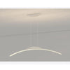 Lampadario Da Soffitto A Sospensione Led 16w Curvato Luce 3000k 6500k 4000k B68-b