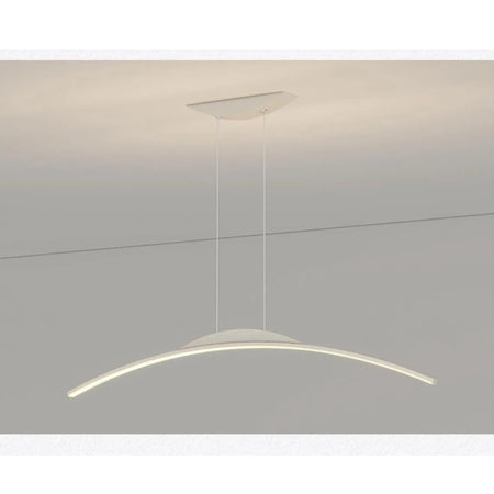 Lampadario Da Soffitto A Sospensione Led 16w Curvato Luce 3000k 6500k 4000k B68-b