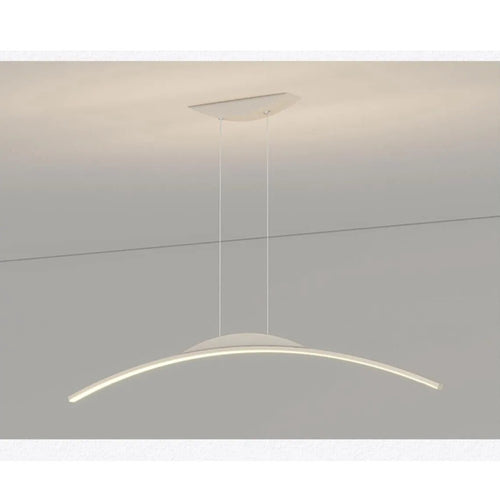 Lampadario Da Soffitto A Sospensione Led 16w Curvato Luce 3000k 6500k 4000k B68-b