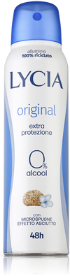 Lycia Original spray deodorante 48h extra protezione effetto asciutto 150ml