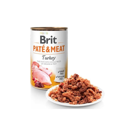 Brit Paté Cani adulti Tacchino 400 gr
