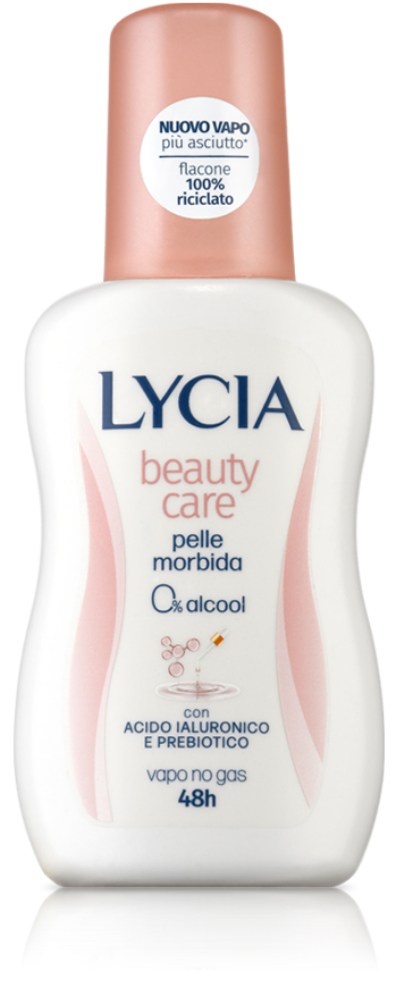 Lycia Beauty Care vapo no gas deodorante 48h per pelli delicate post depilazione 75ml