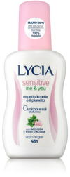 Lycia Sensitive Me&You vapo no gas 48h anti odore e anti macchia Melissa e Fiori d'acqua 75ml