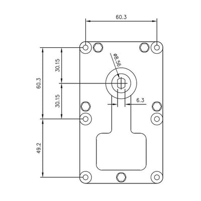 Motoriduttore Mellor FB1417 stufe a pellet 14702027