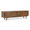 Mobile porta TV Sherman per interno 152 x 40 x 55h cm